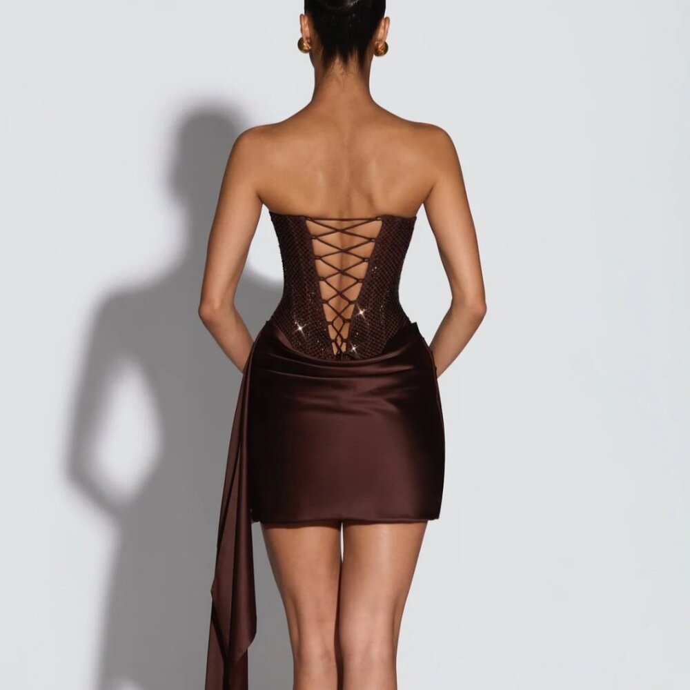 Babyboo Ebony Mini Dress - Picture 2 of 5